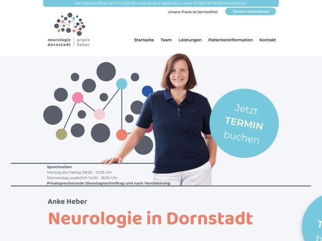 Neurologische Praxis Dornstadt Fachärztin Anke Heber