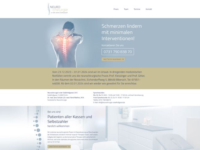 Neurochirurgie Sedelhofgasse