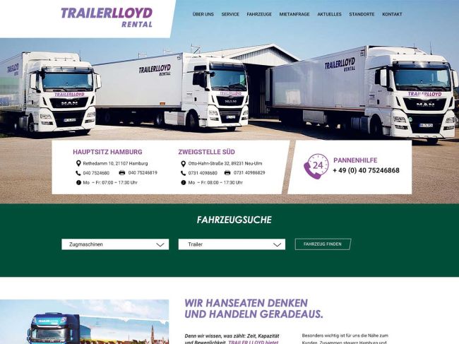 TRAILER LLOYD Fahrzeug­vermietung GmbH & Co. KG